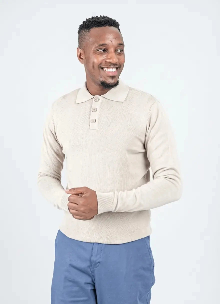 Ben Sherman Knit Sustained Brown Sportshirt - Subwear