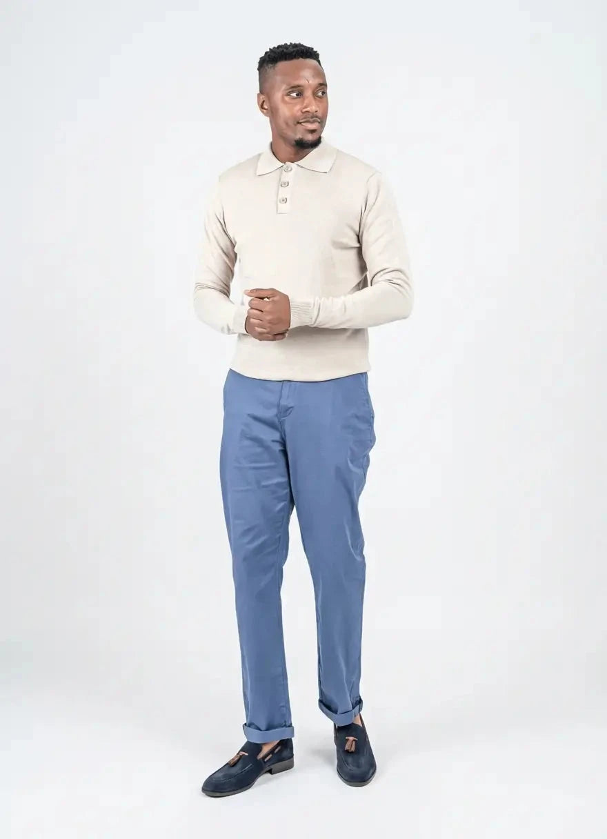Ben Sherman Knit Sustained Brown Sportshirt - Subwear