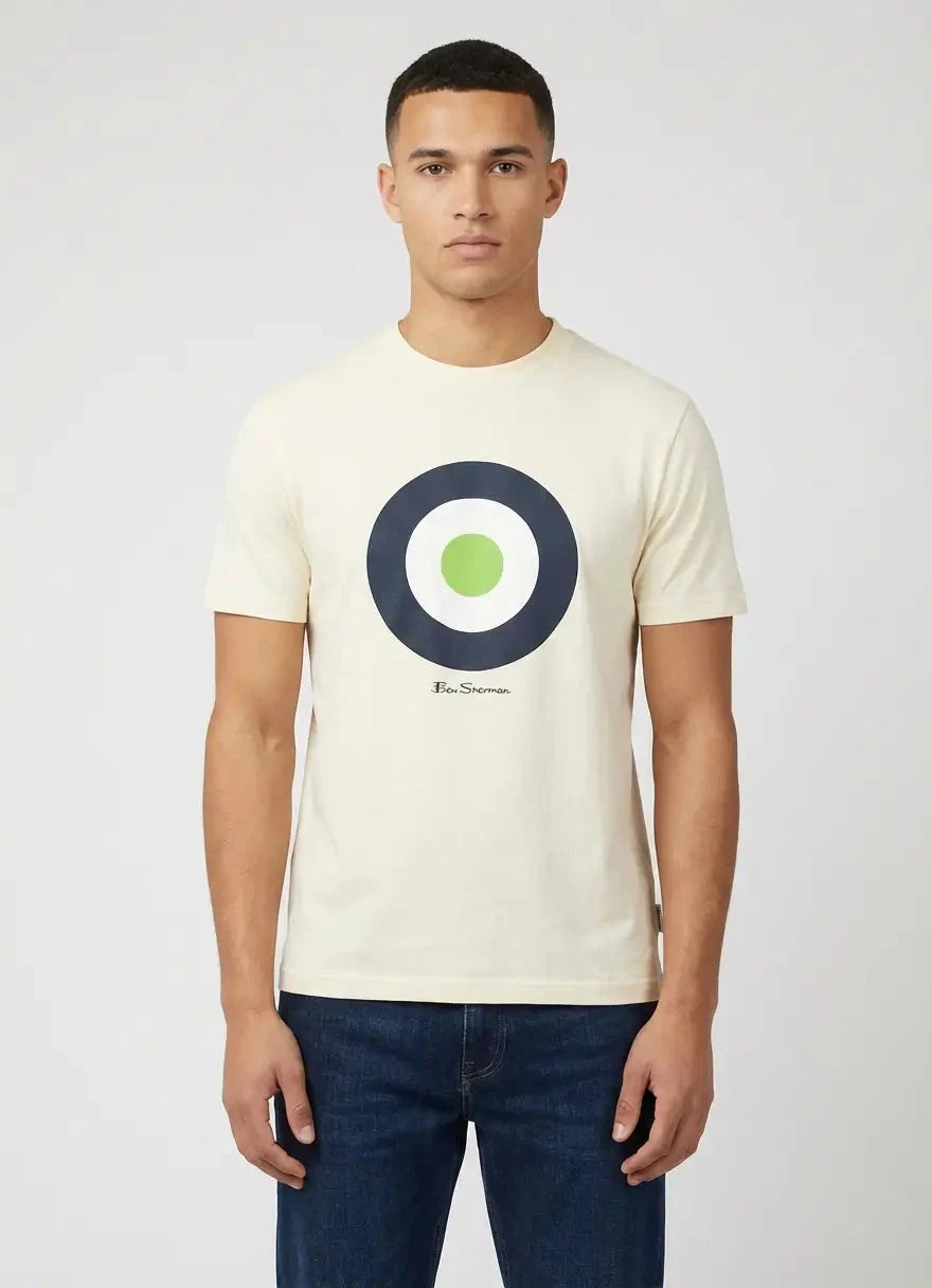 Ben Sherman Target Wax Paper T-Shirt - Subwear