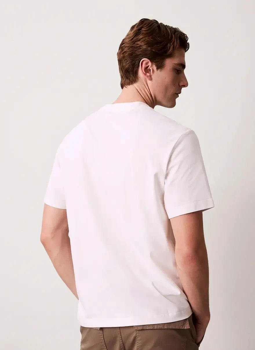 Calvin Klein 20s Matches Graphic White T-Shirt - Subwear