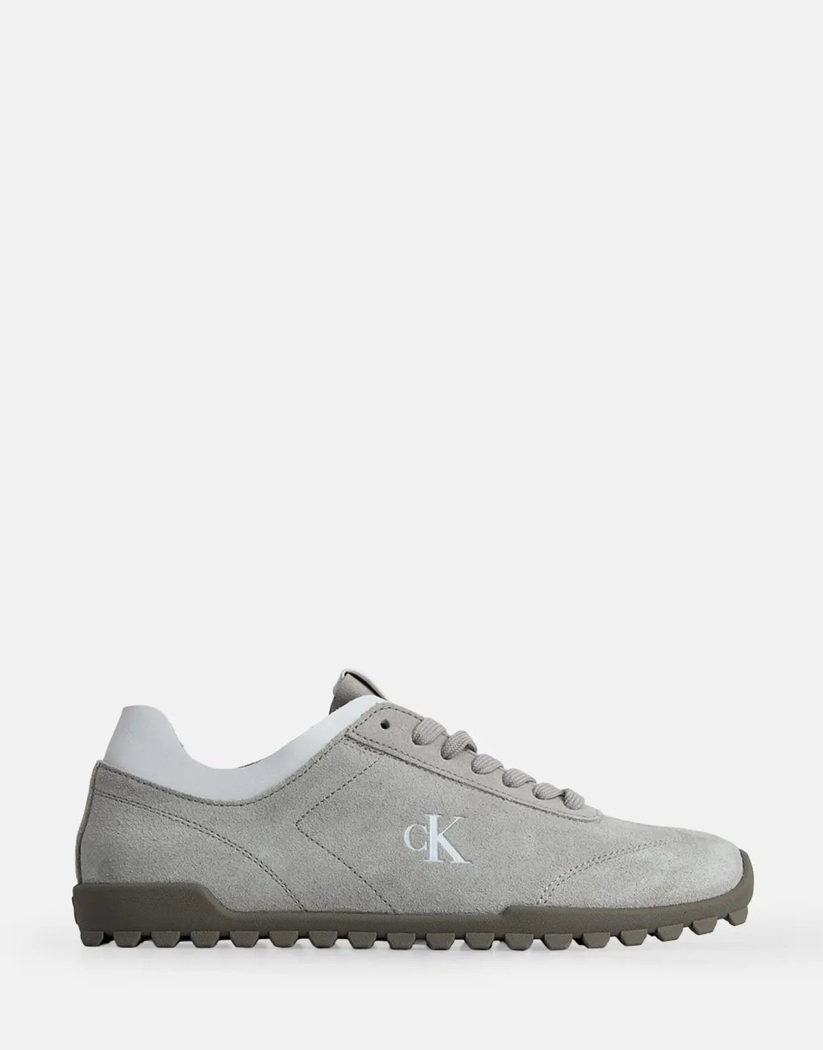 Calvin Klein Low Profile Light Grey Runner Sneakers - Subwear