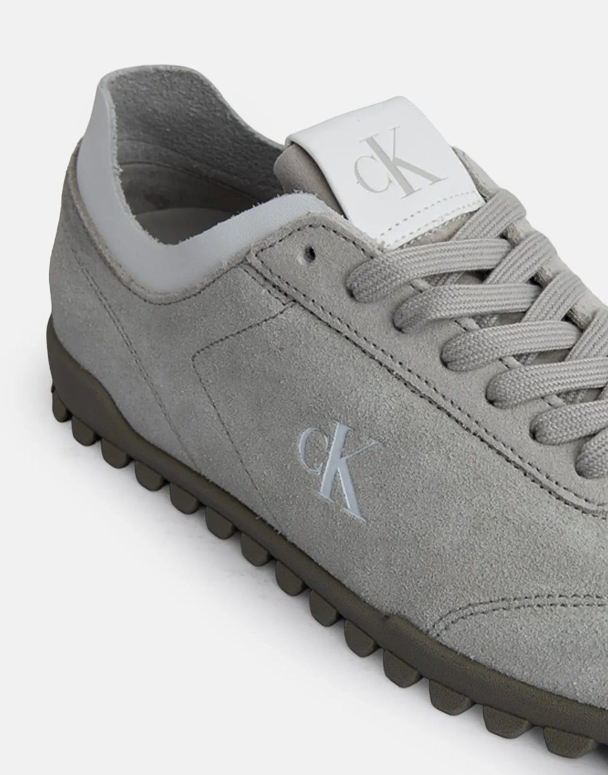 Calvin Klein Low Profile Light Grey Runner Sneakers - Subwear