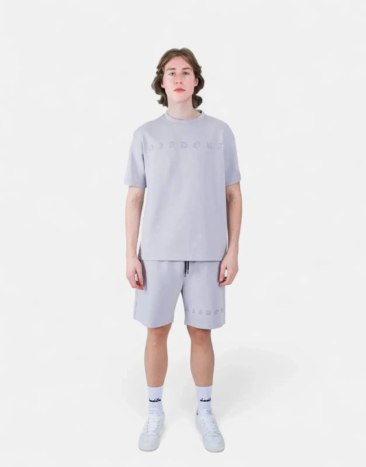 Diadora Flow Grey T-Shirt - Subwear
