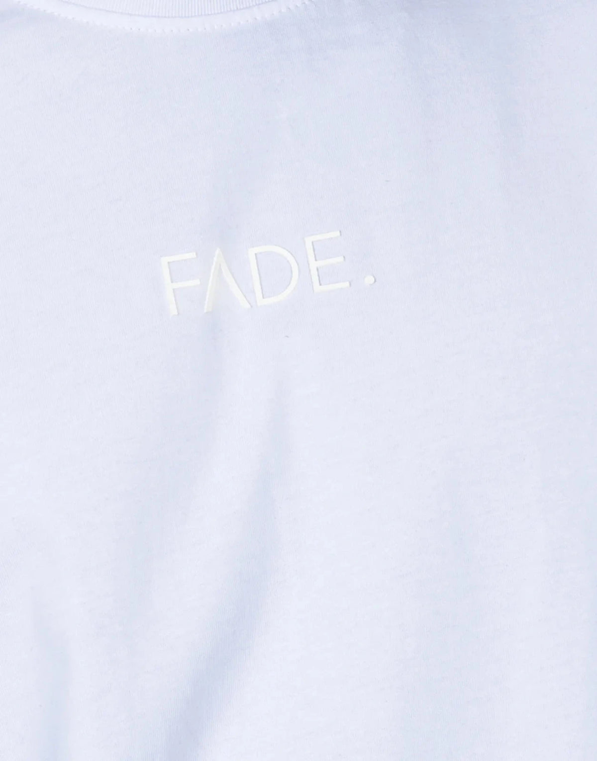 Fade Essential Relaxed Fit White T-Shirt - Subwear