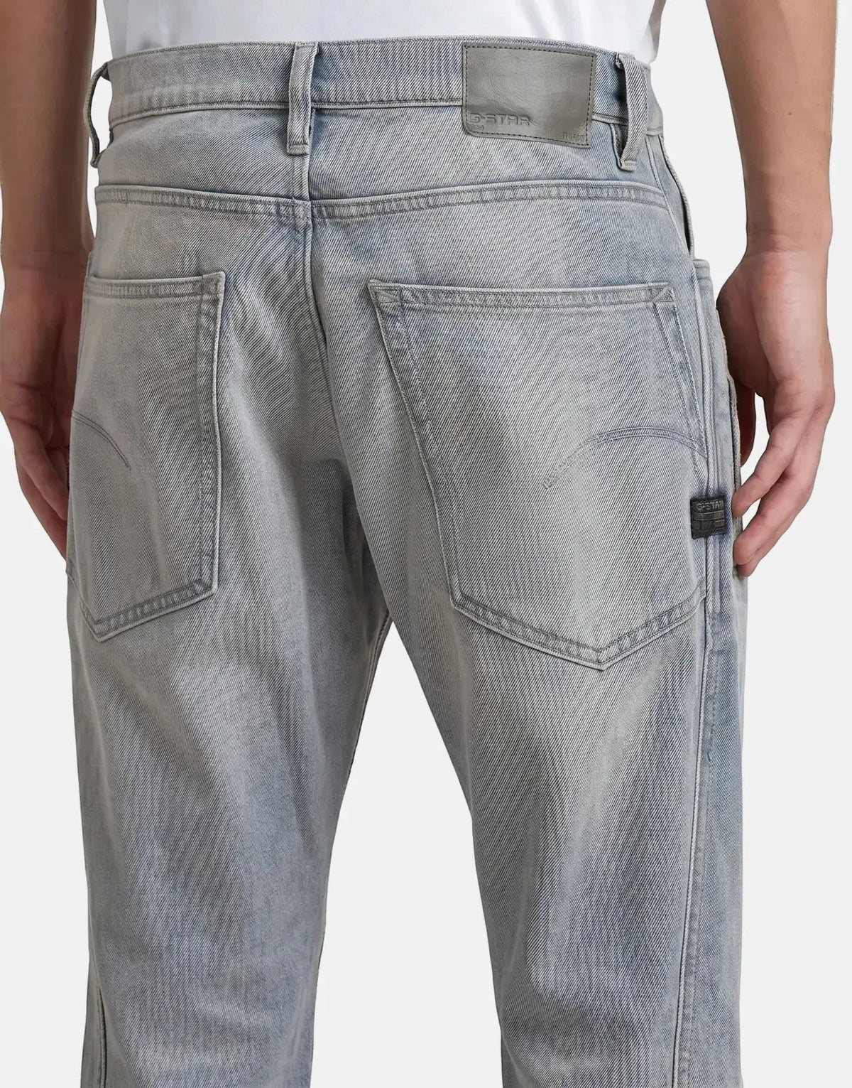 G-Star RAW Contor 3D Slim Faded Mechanical Grey Jeans - Subwear