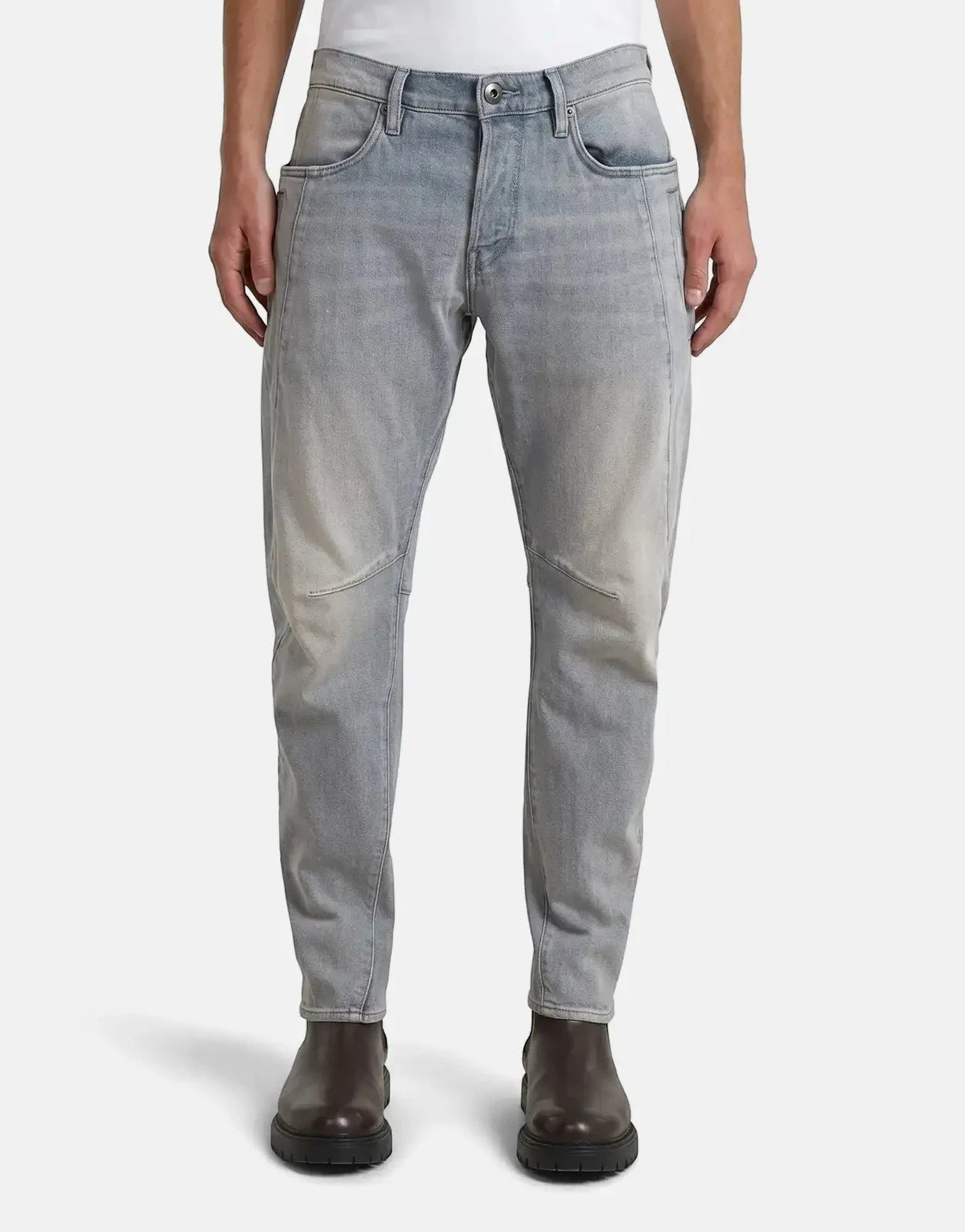 G-Star RAW Contor 3D Slim Faded Mechanical Grey Jeans - Subwear
