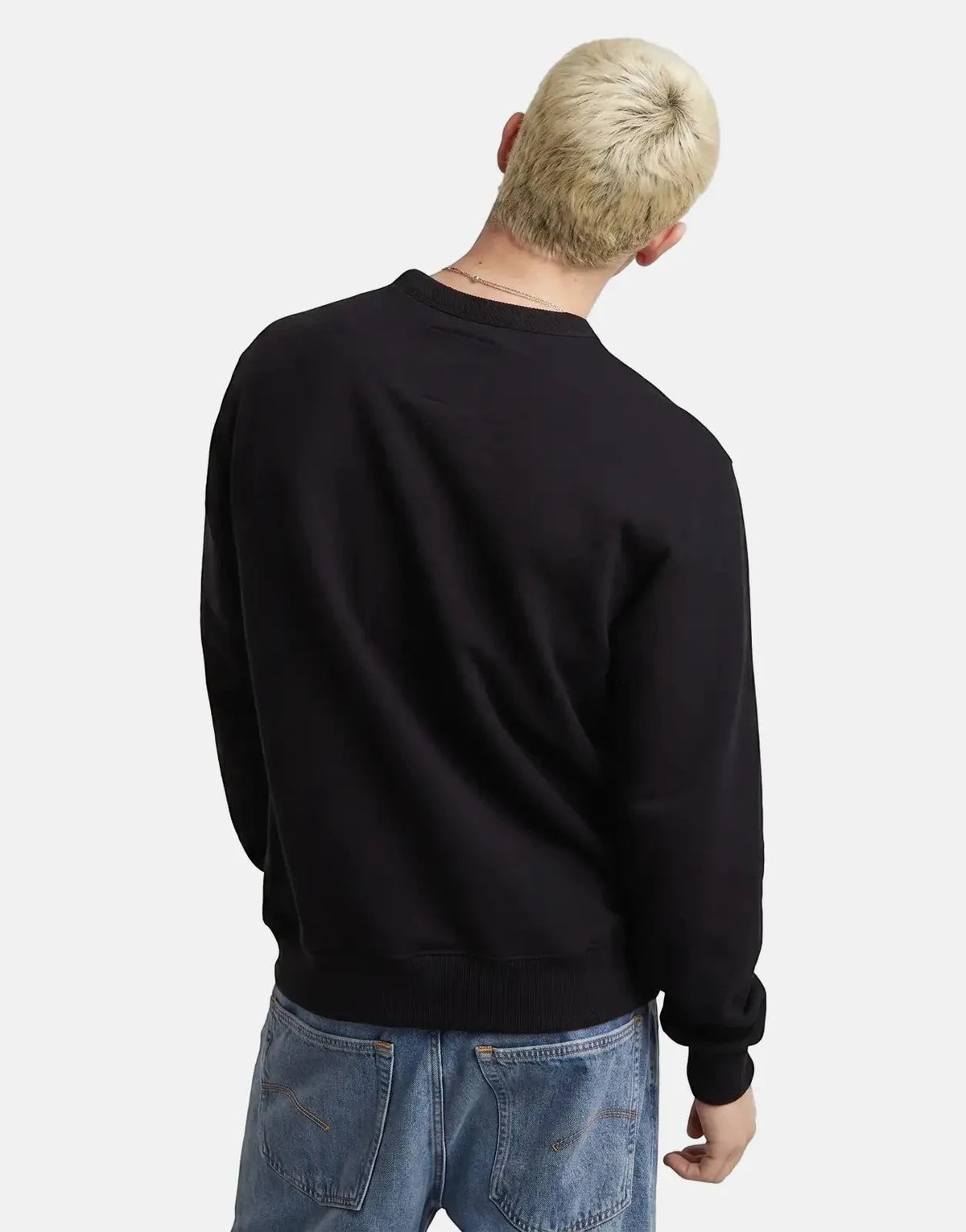 G-Star RAW Essential Relaxed Black Sweatshirt - Subwear