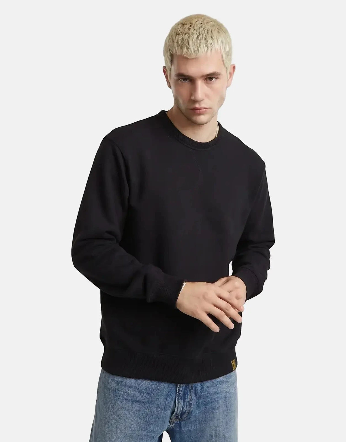 G-Star RAW Essential Relaxed Black Sweatshirt - Subwear