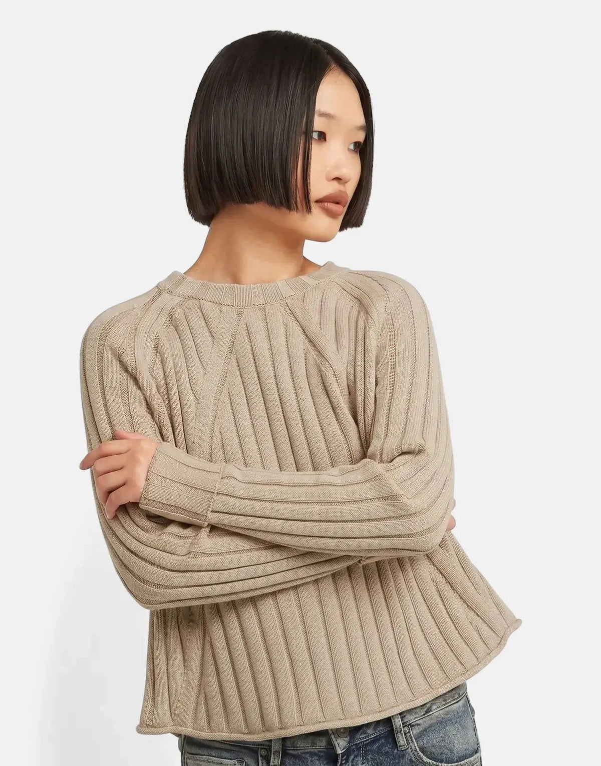 G-Star RAW Washed Loose Brick Knitwear - Subwear