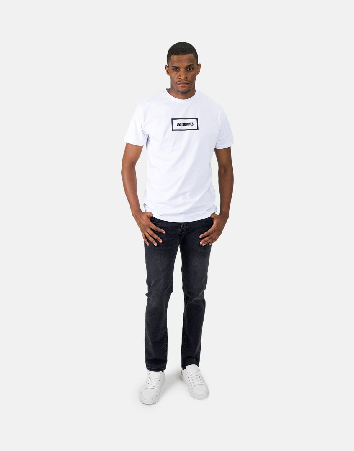 Les Hommes Black Wash Jeans - Subwear
