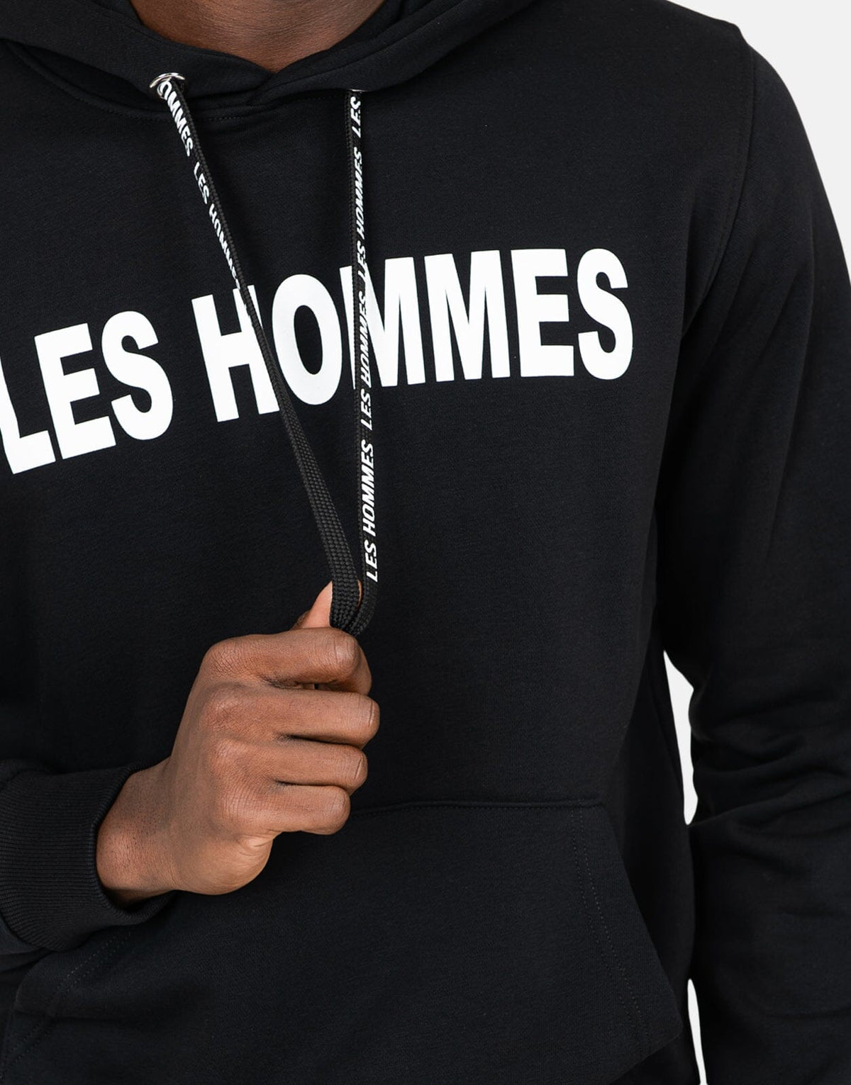 Les Hommes Font Black Hoodie - Subwear