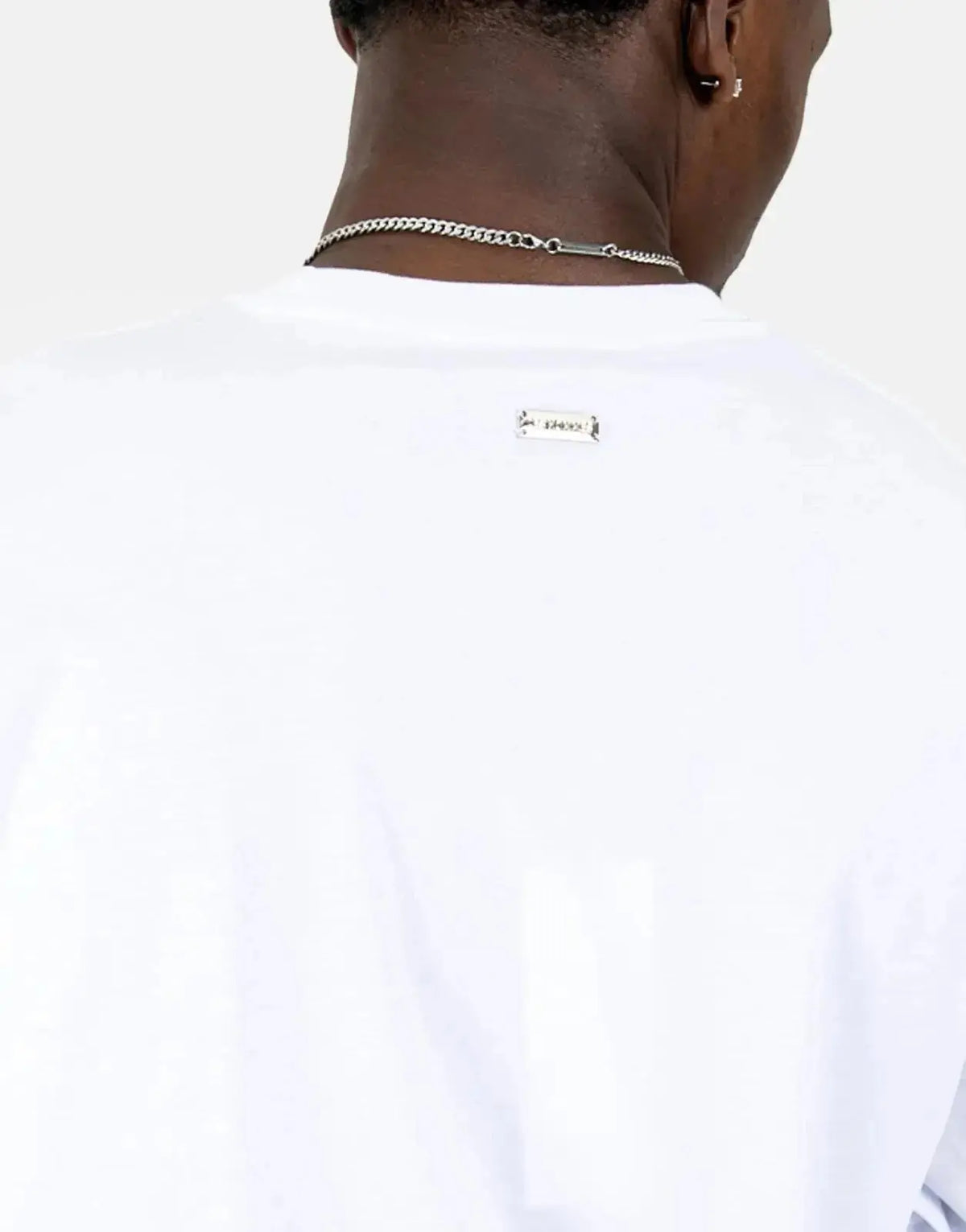 Les Hommes Shadow Graphic White T-Shirt - Subwear