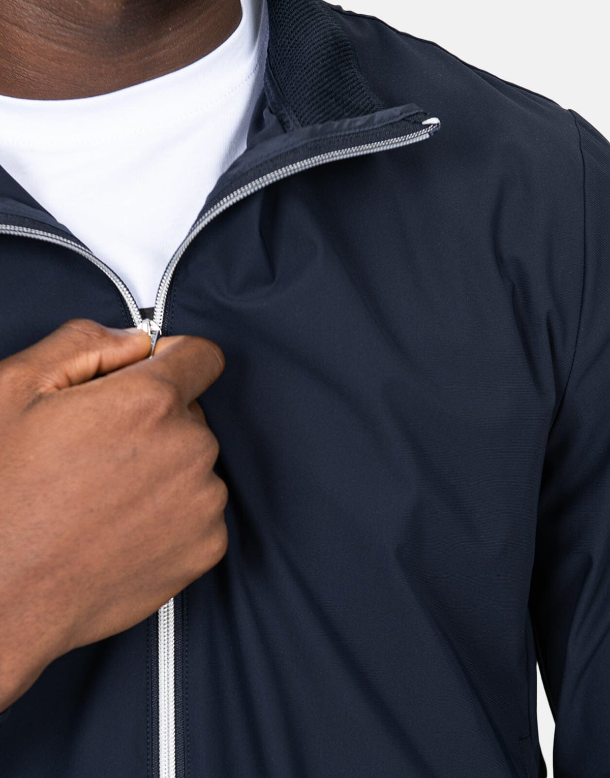 Les Hommes Tech Blue Jacket - Subwear