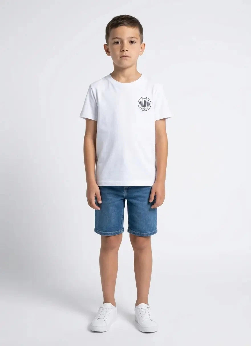 Palladium Boys Heritage White T-Shirt - Subwear