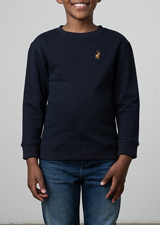 Polo Boys Adrian Navy Sweatshirt - Subwear