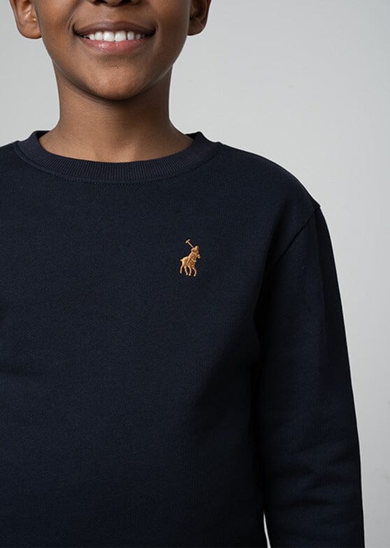 Polo Boys Adrian Navy Sweatshirt - Subwear