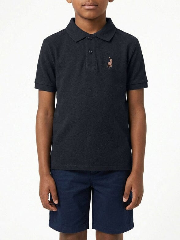 Polo Boys Austin Black Golfer - Subwear