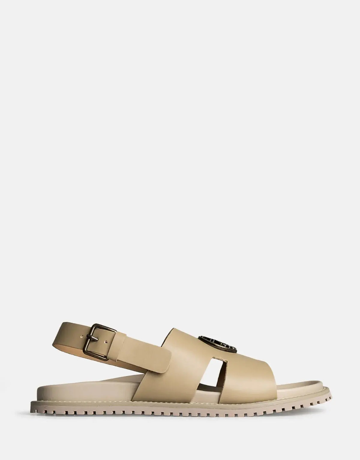 Polo Moulded Trim Taupe Mens Sandals - Subwear