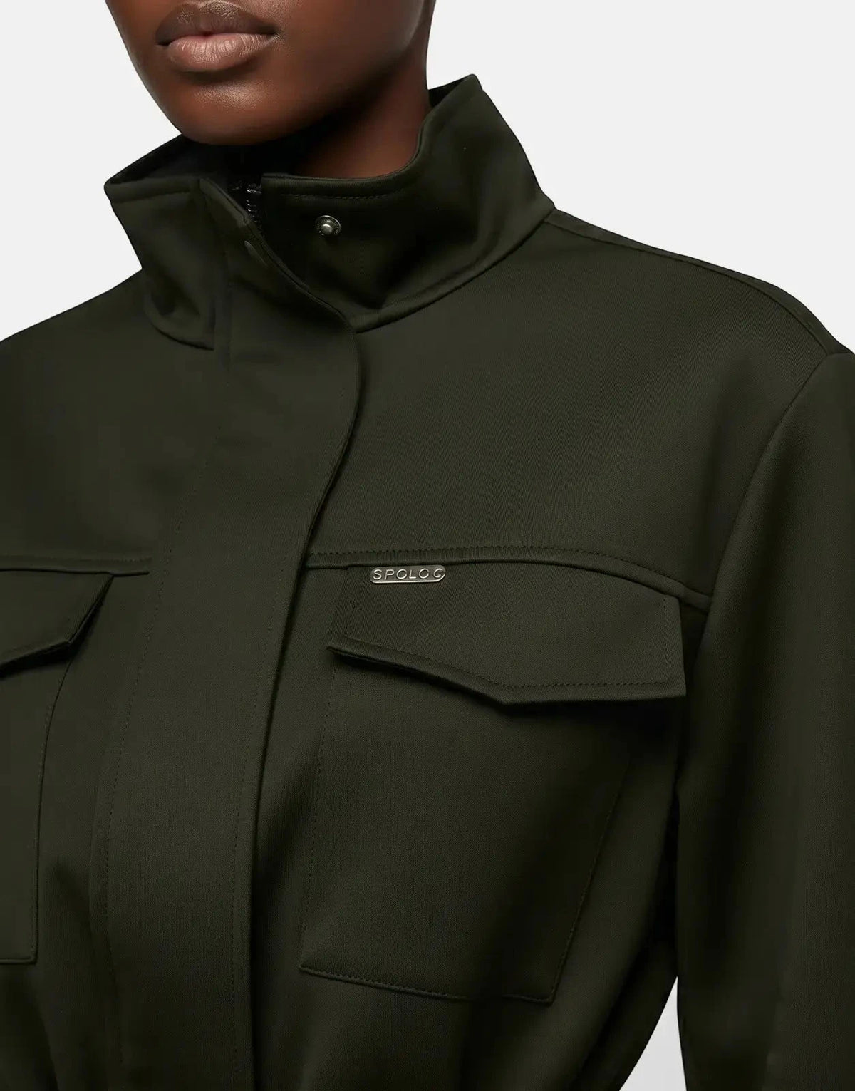 Polo Yuri Olive Wool Jacket - Subwear