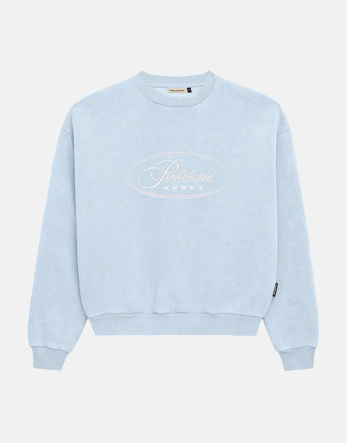 Prohibited Five Star Blue Crew Neck - Subwear