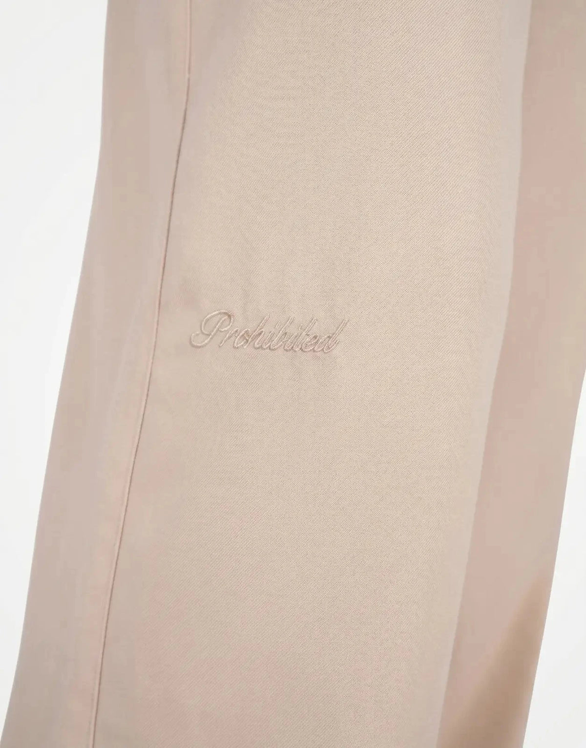 Prohibited Pleated Cream Vintage Pants - Subwear