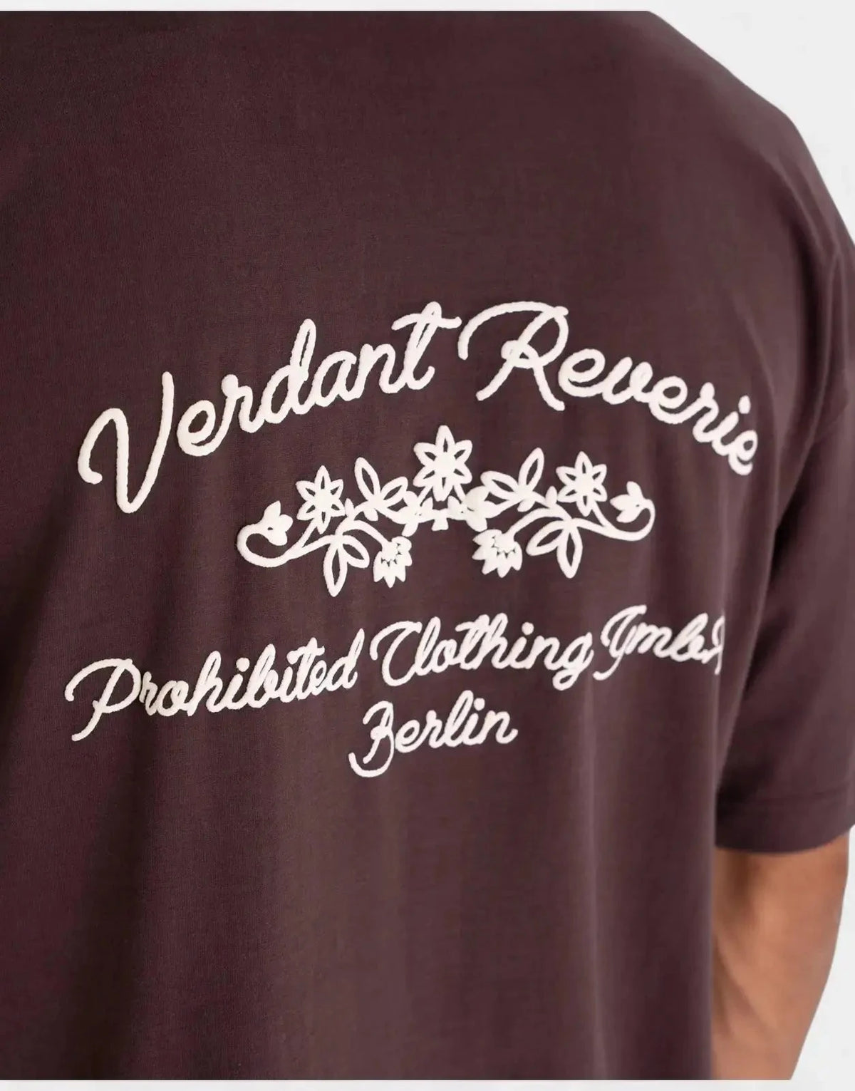 Prohibited Verdant Reverie Brown T-Shirt - Subwear