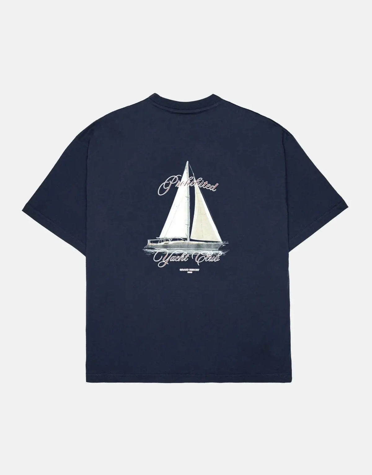 Prohibited Yacht Navy T-Shirt - Subwear