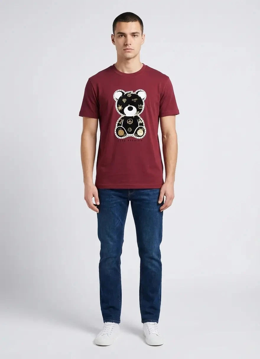 Pure Premium Santoro Burgundy T-Shirt - Subwear