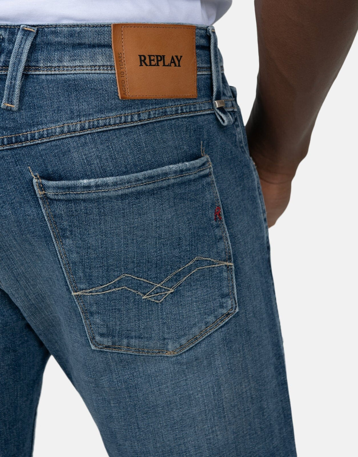 Replay Aged 10 Years Medium Blue Jeans - Subwear