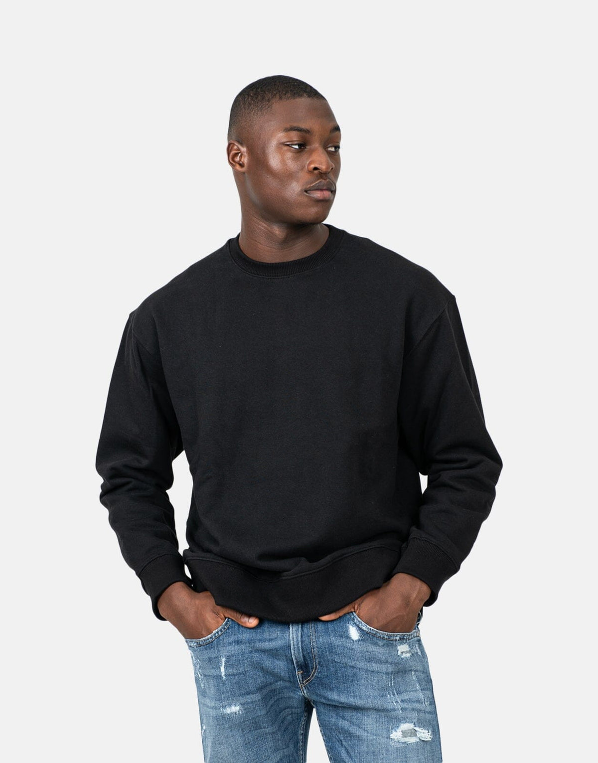 Replay Back Print Black Sweatshirt - Subwear