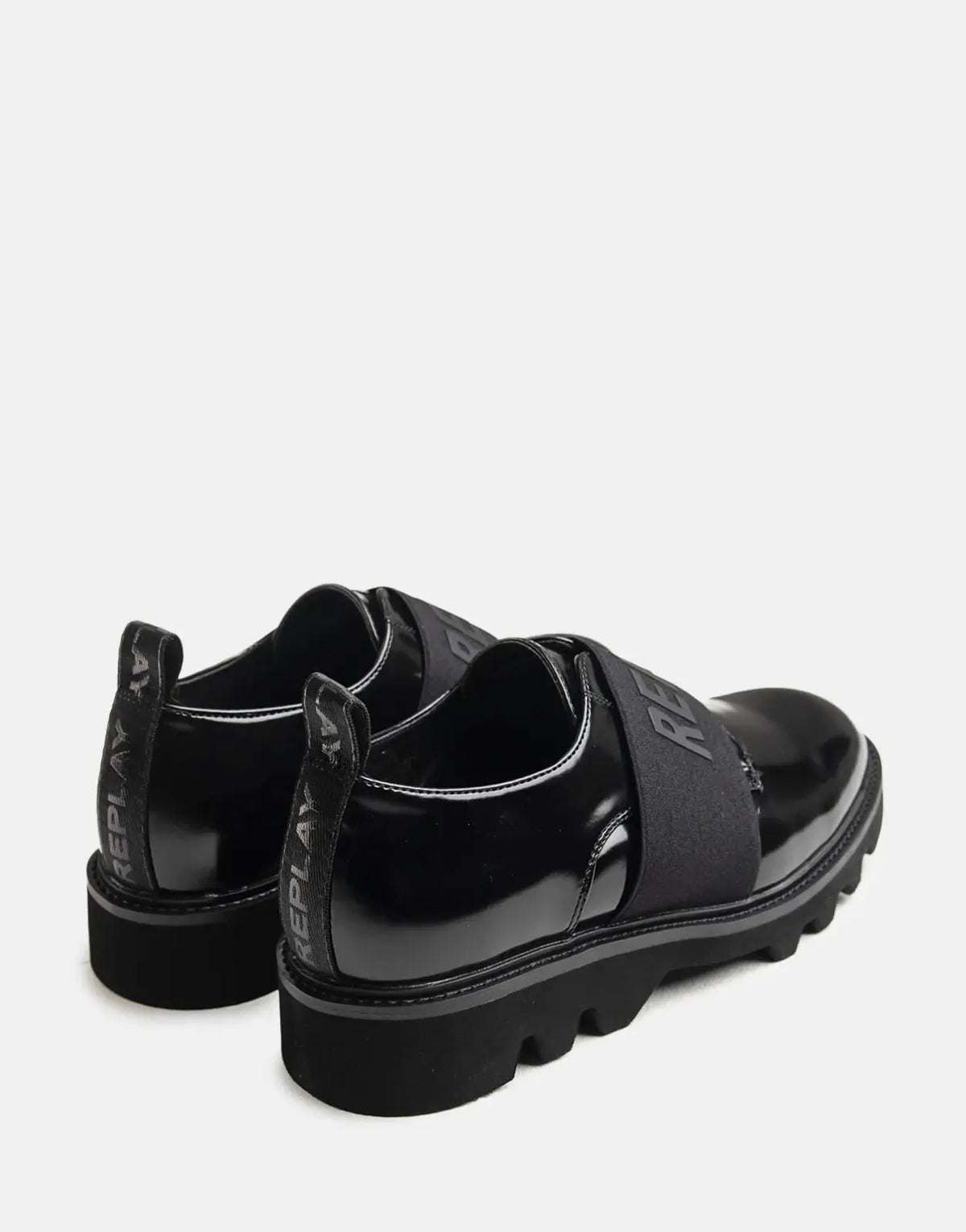 Replay Canver Brush Black Shoes - Subwear