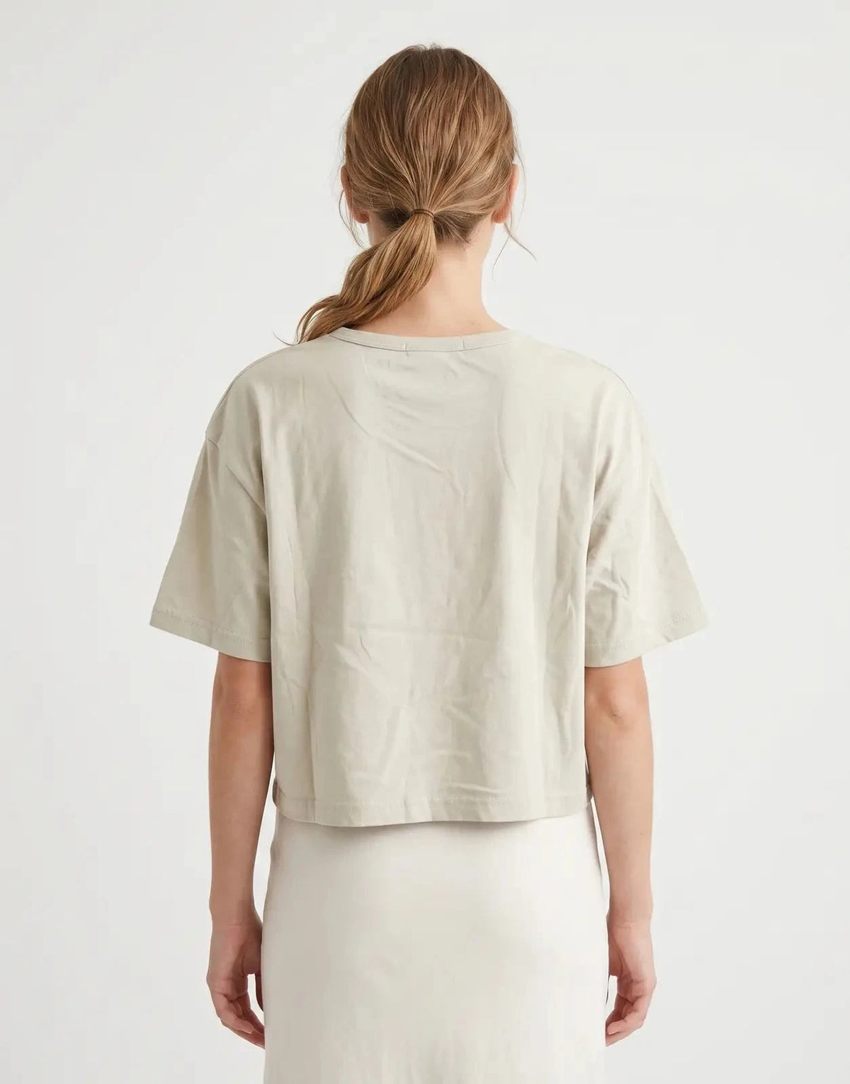 Replay Pocket Badge Brown Rice T-Shirt - Subwear