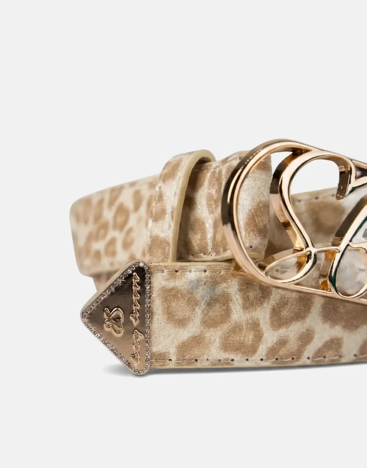 Sissy Boy Main Girl Animal Print Belt - Subwear