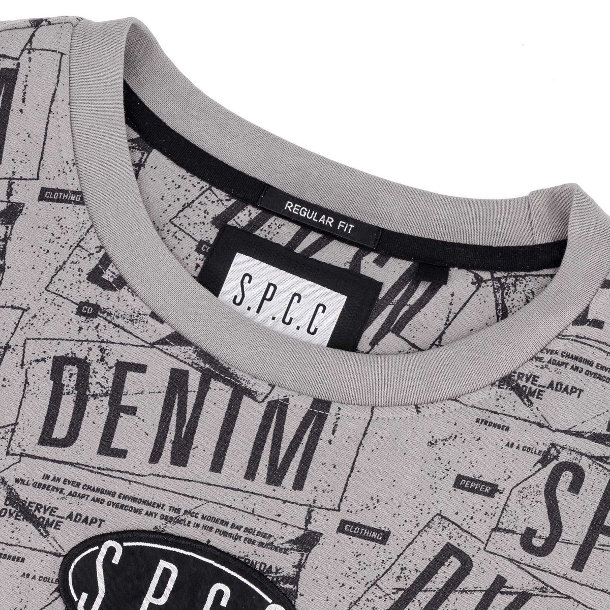 SPCC Cassian Mid Grey Sweatshirt - Subwear