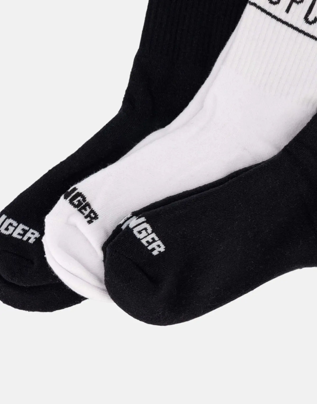 SPCC Declen Black/White Socks - Subwear