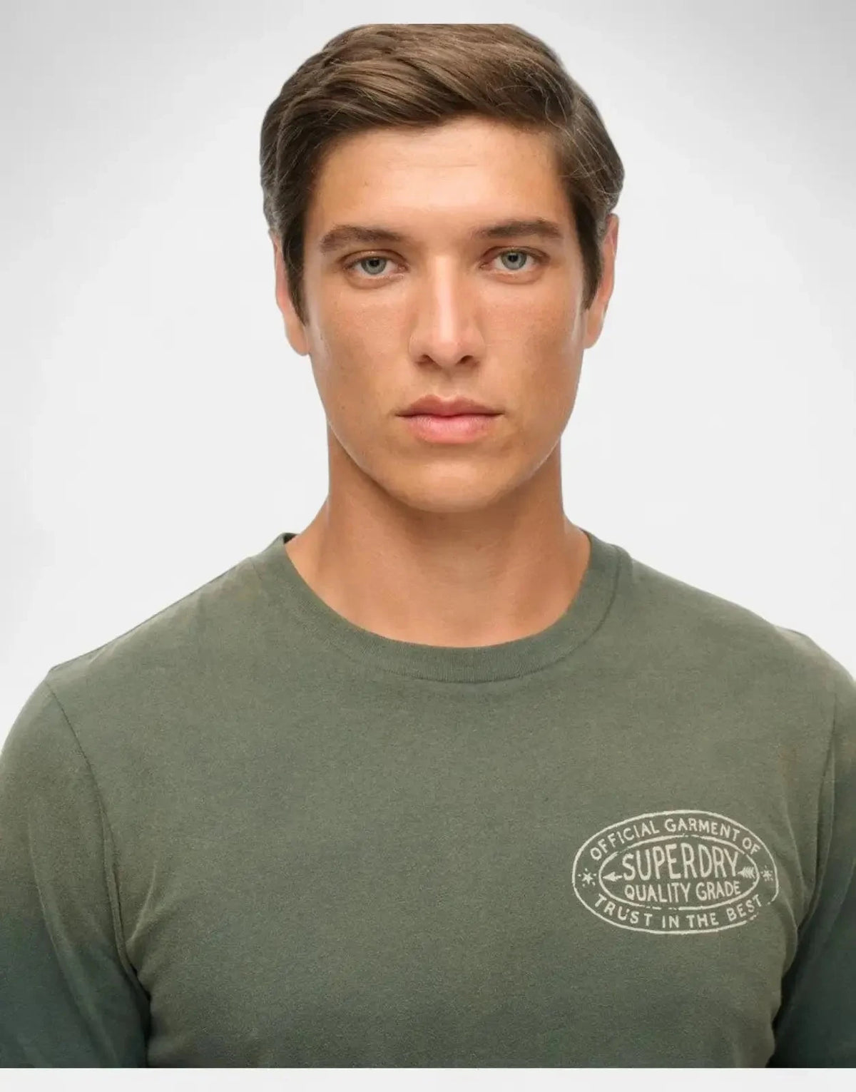 Superdry Lo-Fi Outdoors Eagle Green Relaxed T-Shirt - Subwear