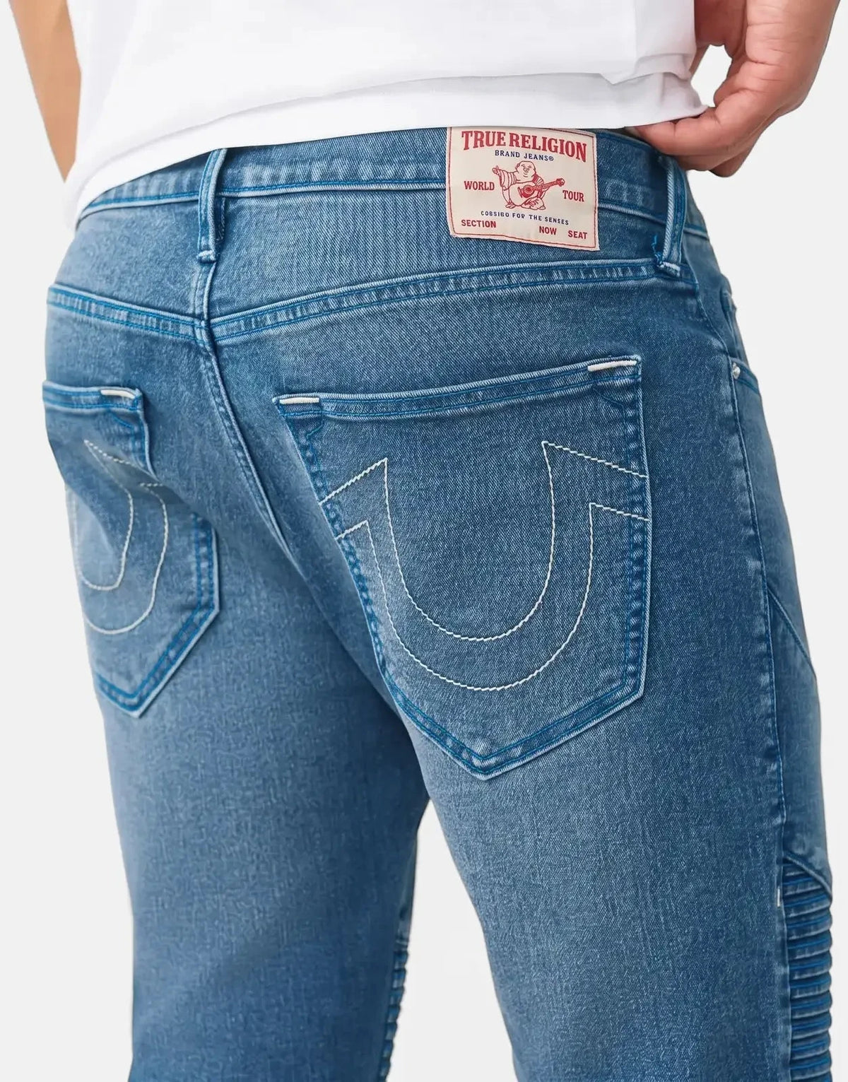 True Religion Rocco Skinny Jeans Blue - Subwear