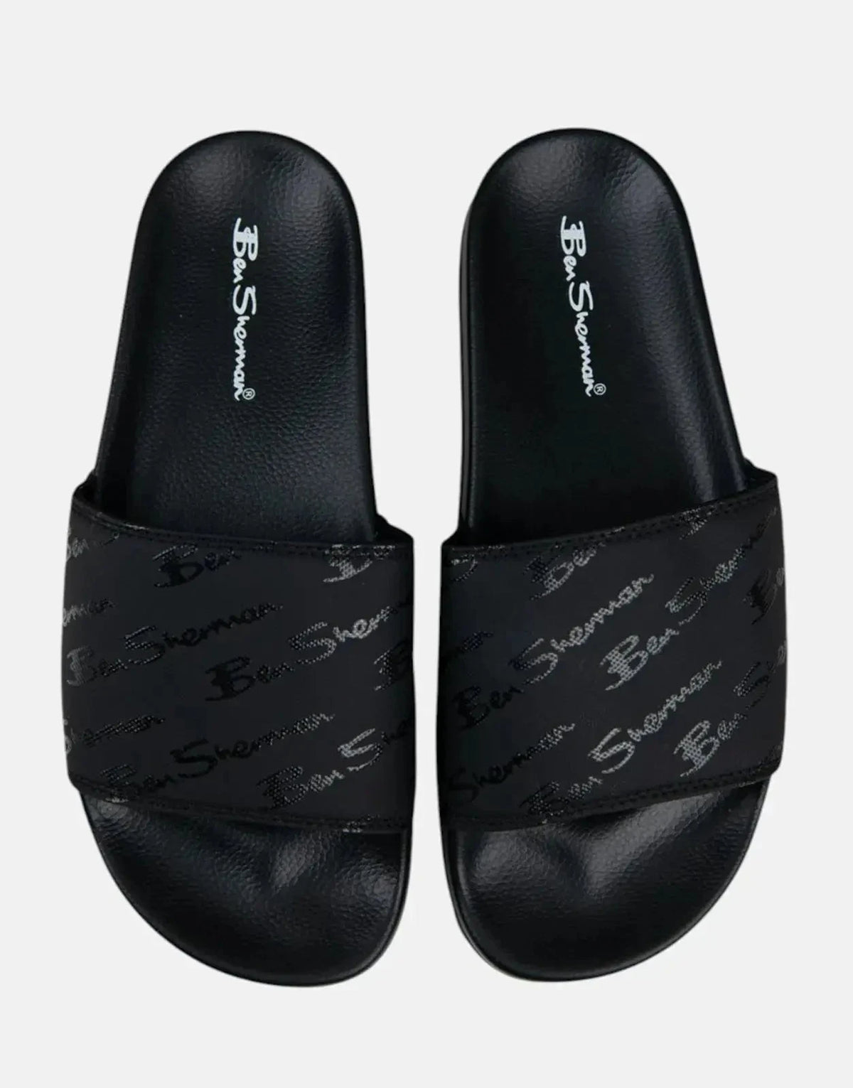 Ben Sherman Black Slides - Subwear