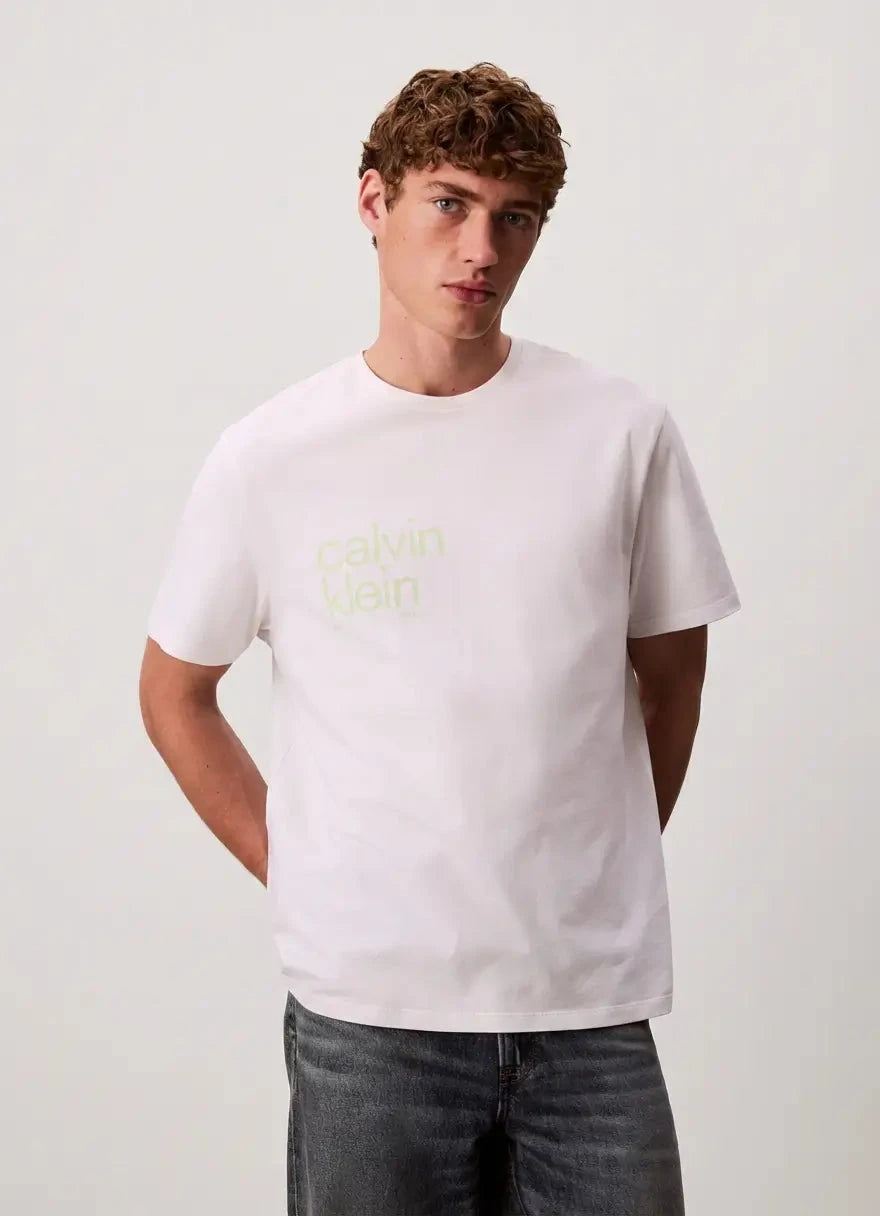 Calvin Klein Circ Graphic T-Shirt White - Subwear