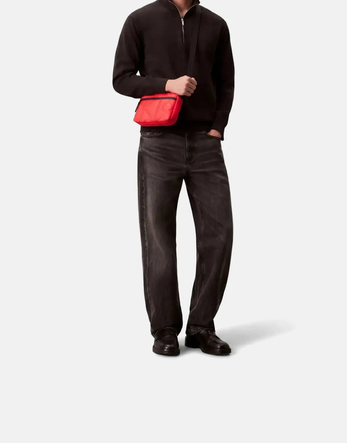 Calvin Klein Puffer Red Camera Bag - Subwear