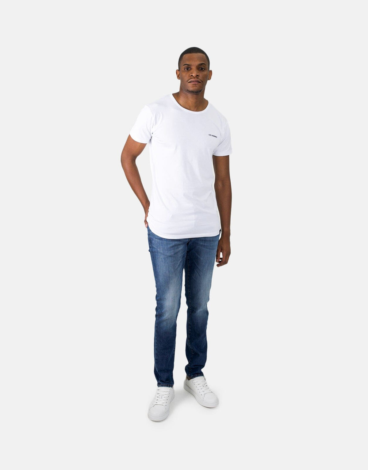 Les Hommes Basic White T-Shirt - Subwear