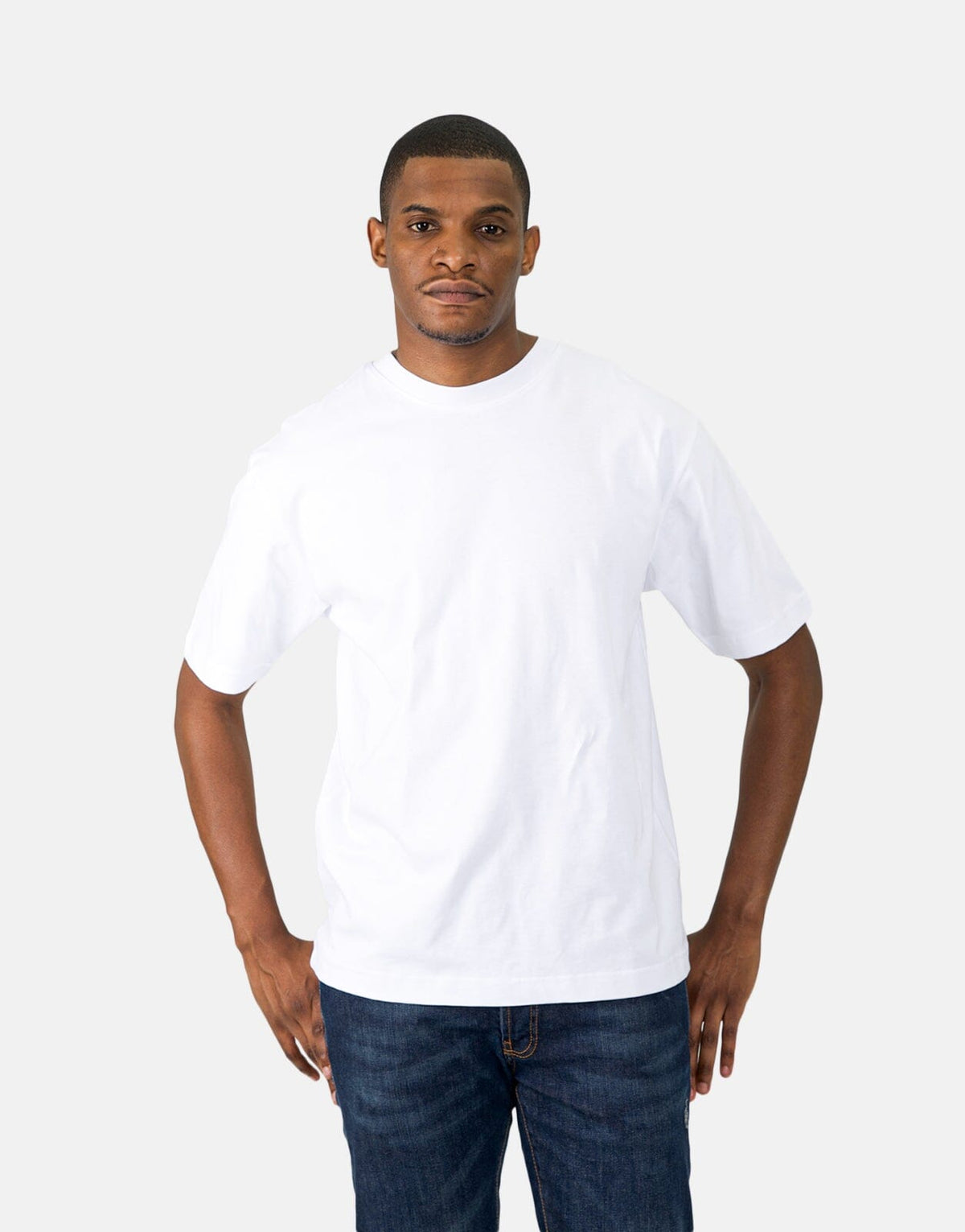 Les Hommes Black Label Back Insert White T-Shirt - Subwear
