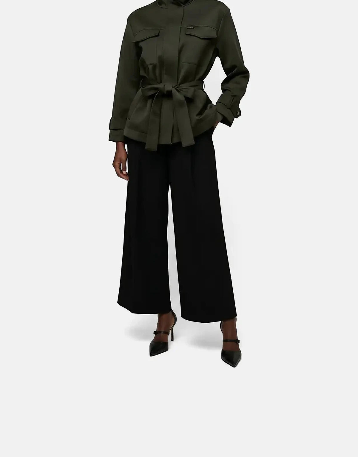 Polo Yuri Olive Wool Jacket - Subwear