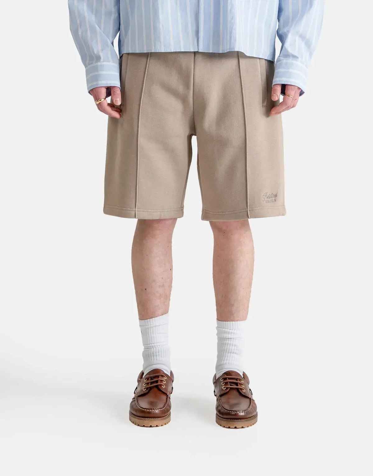 Prohibited Hometown Dust Grey Sweatshorts - Subwear