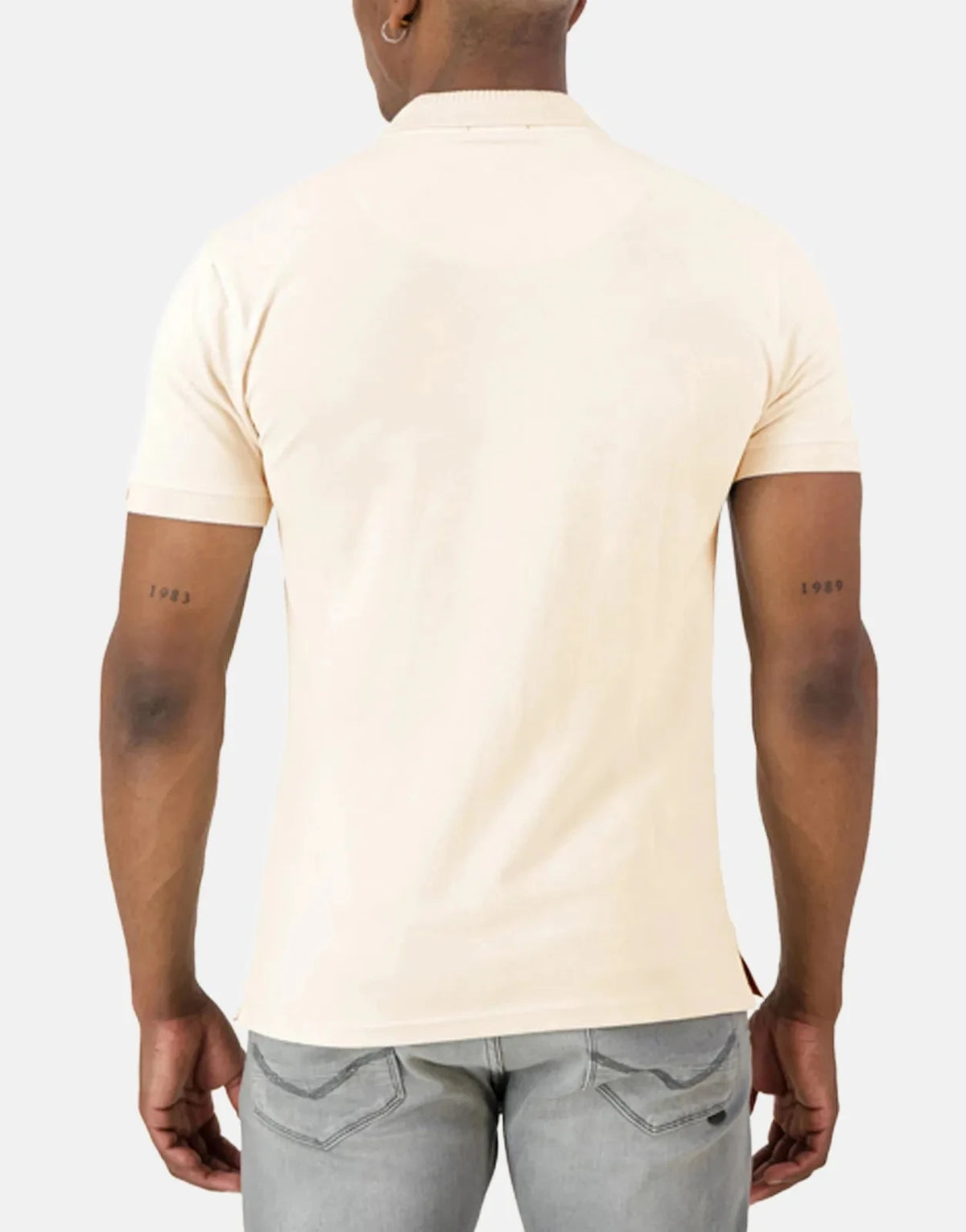 SPCC Mullen Off White Polo Shirt - Subwear