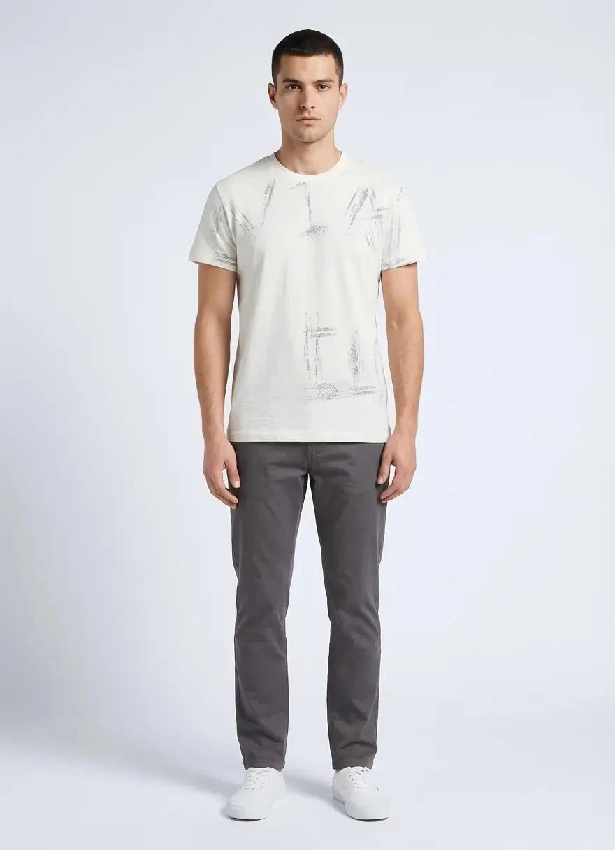 Vialli Latin Off-White T-Shirt - Subwear